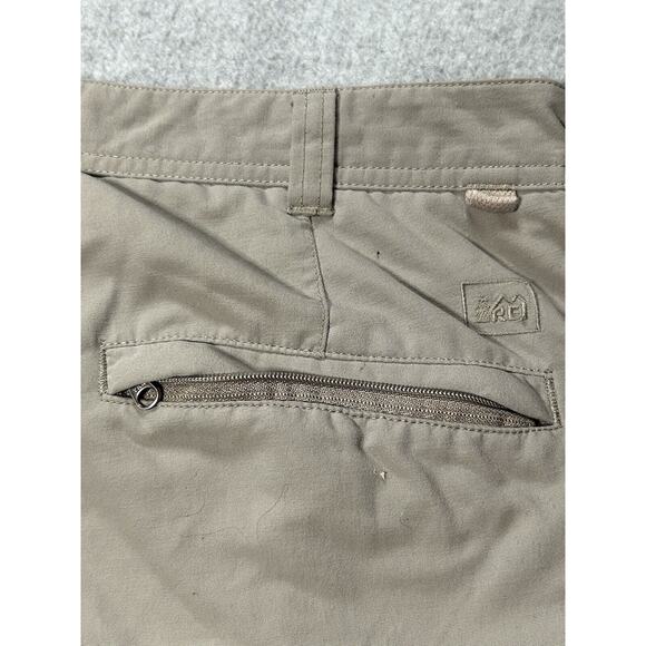 REI Co-Op Pants Men W34 L34 Nylon Hiking Fishing Breathable Water Resist Beige - Picture 14 of 15